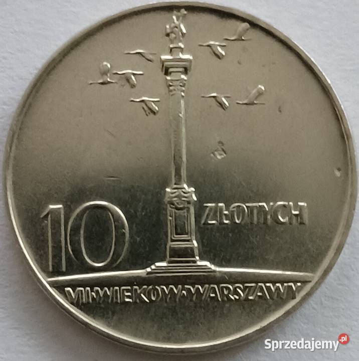 10 Kolumna Zygmunta mała 1966 r Konin