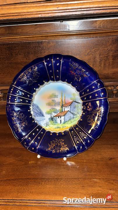 Patera duża Kobaltowa Made in Portugal Do pomorskie Gdańsk