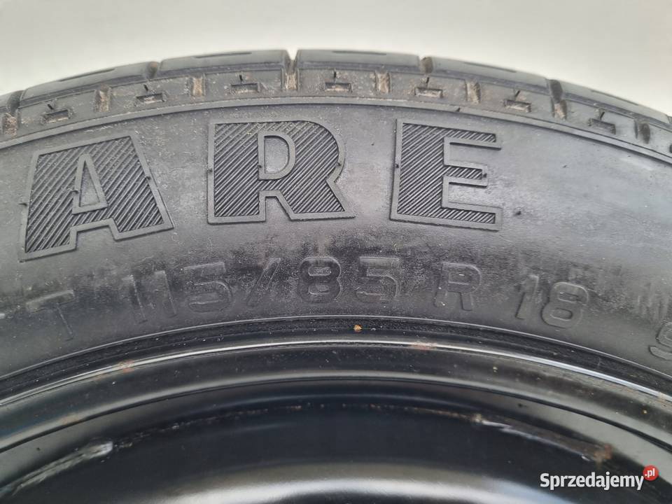 Jaguar XF XJ KOŁO DOJAZDOWE dojazdówka 11585 R18 Janów