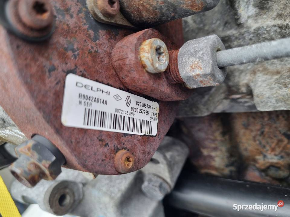 SILNIK KOMPLETNY Renault Kangoo I 15 DCI 57 osobowe Rudka