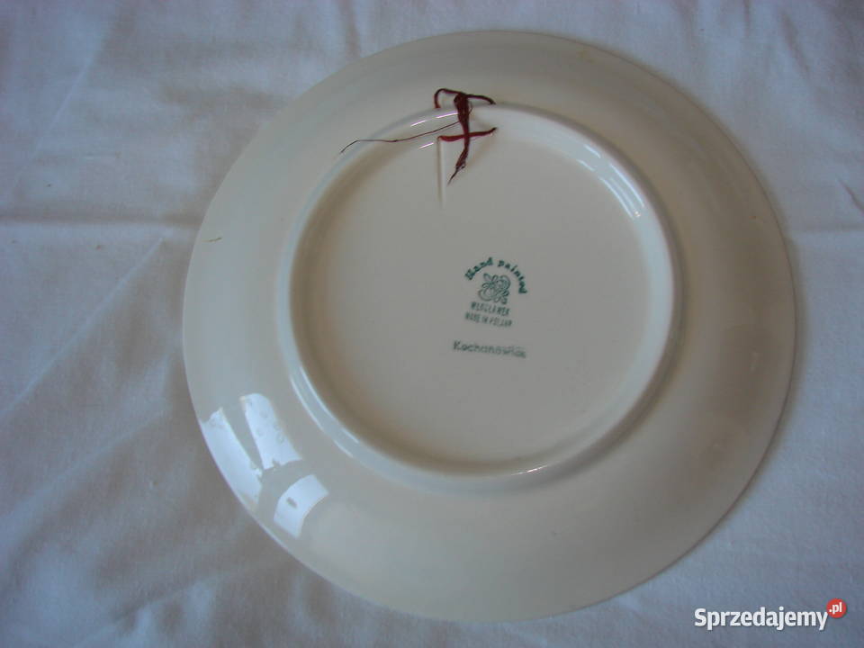 Koło fajansowy talerz 24 pomorskie Pruszcz Gdański