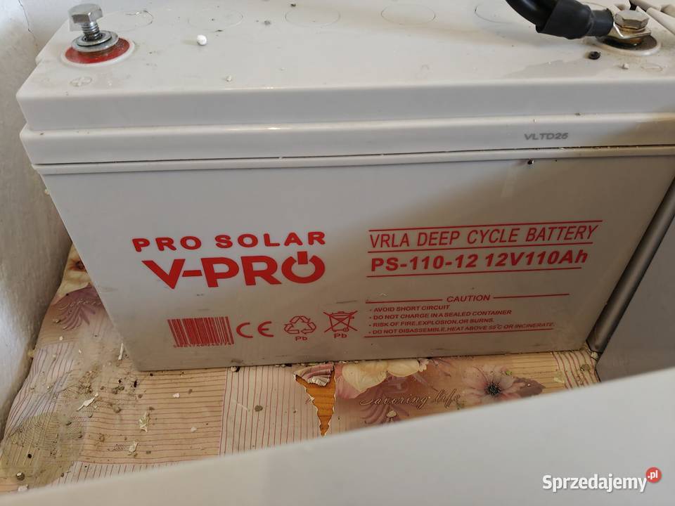 Akumulator żelowy solarny 110 2 sztuki Bodaczów