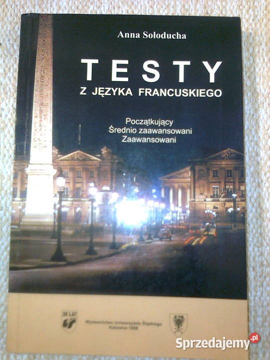 Testy z języka francuskiego Anna Soloducha