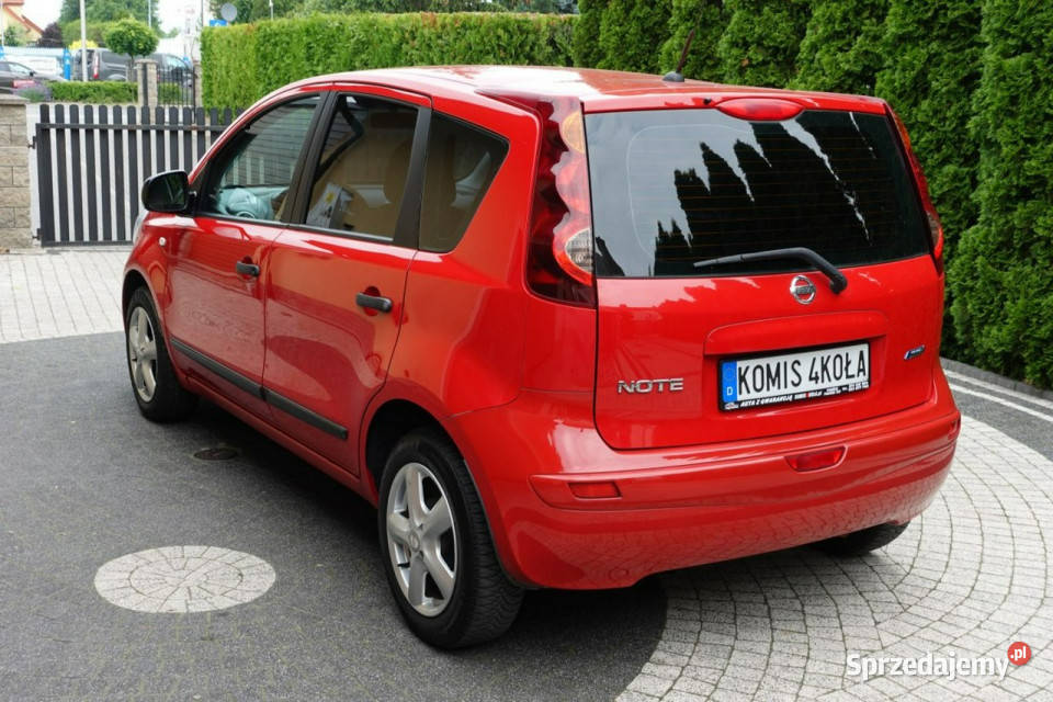 Nissan Note Lift Klima Prosty Silnik GWARANCJA isofix mazowieckie Płońsk