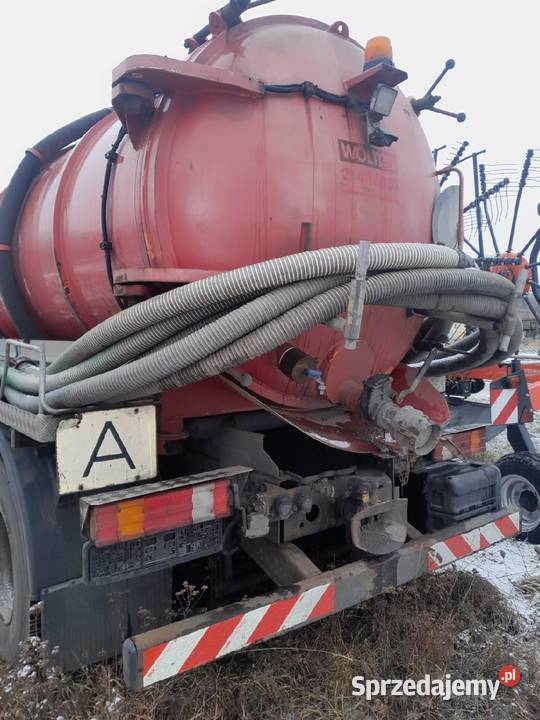 Mercedes Axor beczka asenizacyjna wielkopolskie Ruda sprzedam