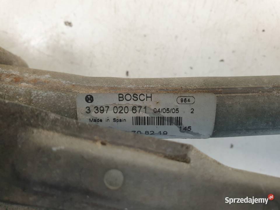 Fiat Croma II MECHANIZM WYCIERACZEK 3397020671 Mechanizmy wycieraczek Rudka