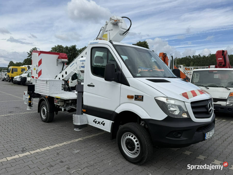 Mercedes Sprinter 316 CDI 4X4 PODNOŚNIK KOSZOWY ASR (kontrola trakcji) świętokrzyskie Widełki