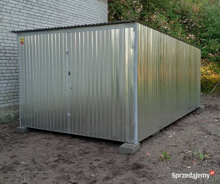 GARAŻ BLASZAK SCHOWEK 3x5 woj ZACHODNIOPOMORSKIE Chociwel