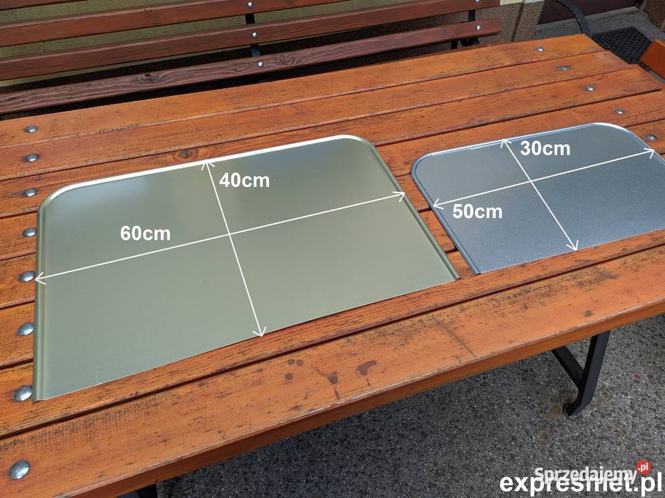 BLACHA KOMINKOWA PODPIECOWA MALOWANA MIEDZ 80x60 Rzeszotary