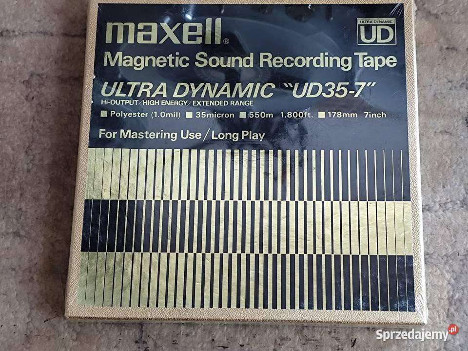 taśma magnetofonowa 18 MaxellHitachi UD 357 Stargard