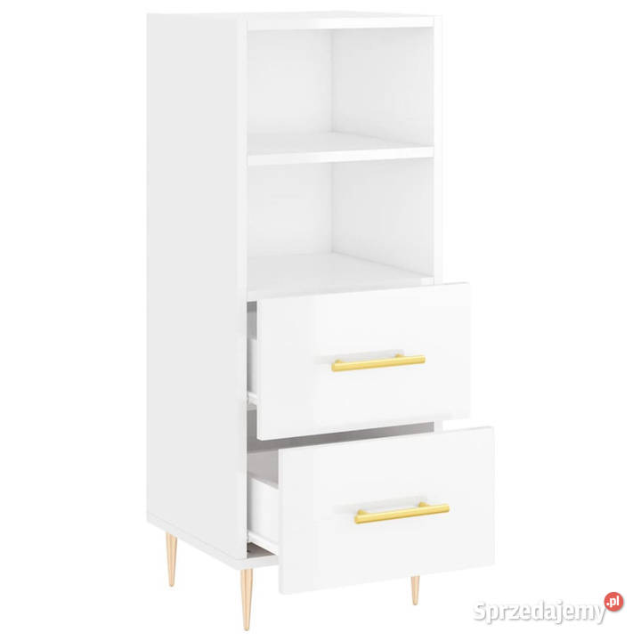 Szafka biała połysk 345x34x90 materiał Warszawa sprzedam