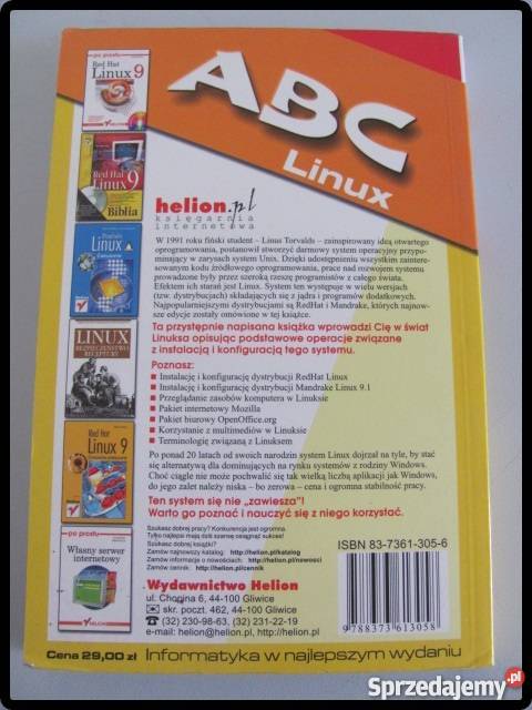 ABC Linux Radosław Sokół Helion informatyka, internet Płock