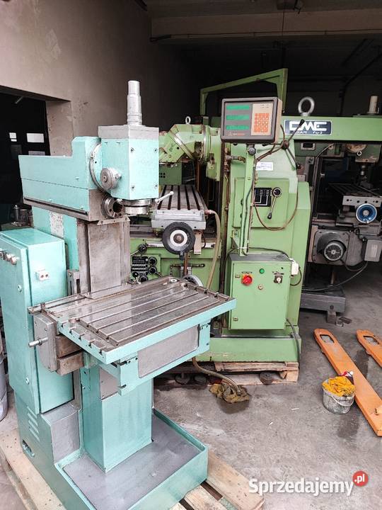 Frezarka narzędziowa do metalu FUS 22 tokarka Maków Podhalański sprzedam