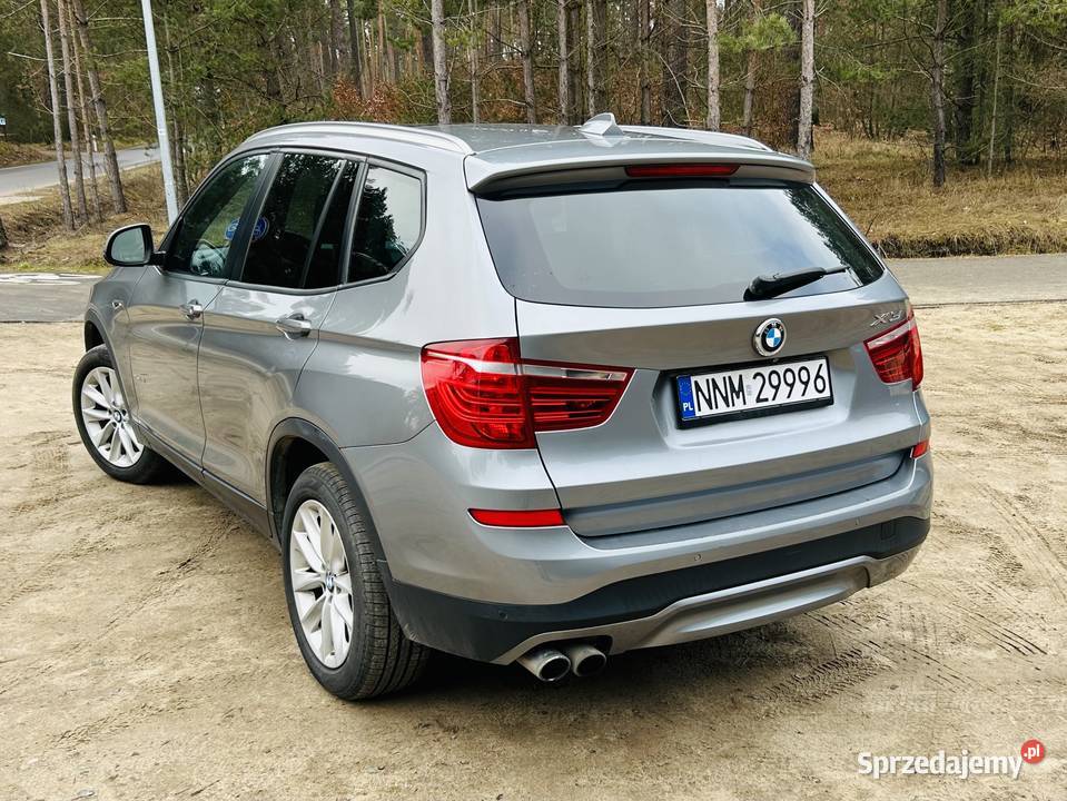 BMW X3 2017 20 245 Xdrive Bezwypadkowa benzyna X3 Nowe Miasto Lubawskie