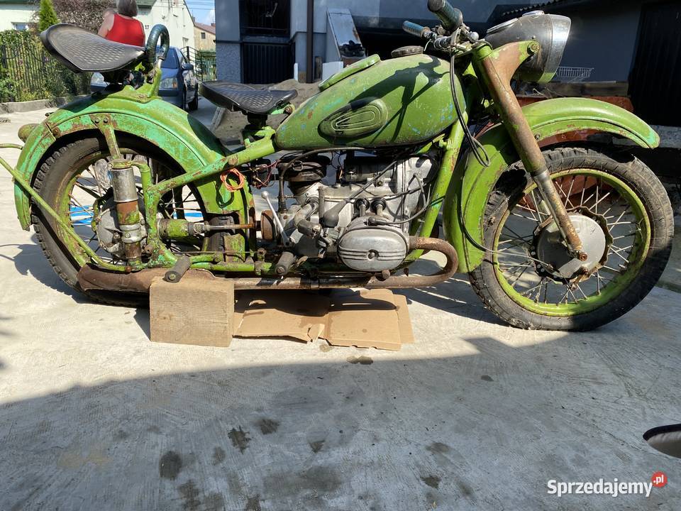 Ural M62 1962 M72 M61 wczesny model 650cm3 Motoryzacja Zawiercie