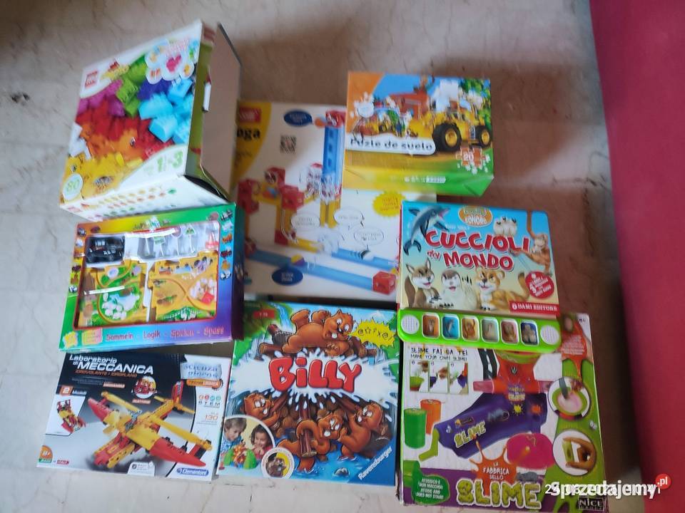 Gry i puzzle różne Edukacyjne Kraśnik