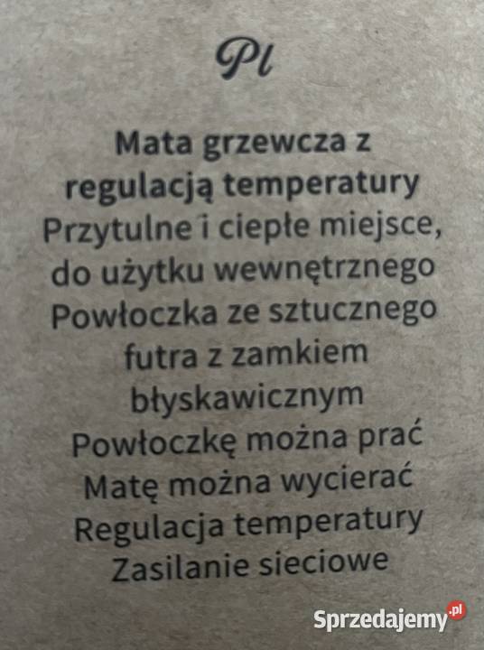Mata grzewcza Zielina
