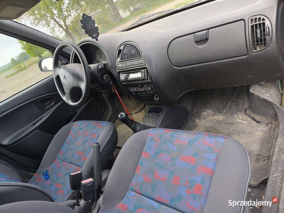 Citroen Saxo 15 Diesel 57 1996 Pogorzelec sprzedam