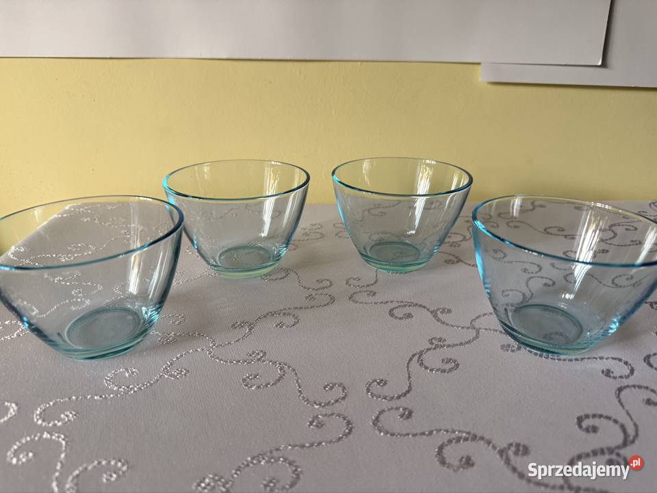 Zestaw 4 Salaterek Rocco Bormioli Blue 200ml niebieski Czerwionka-Leszczyny