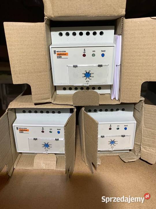 MERLIN GERIN VIGILOHM EM9 50597 FAULT DETECTOR