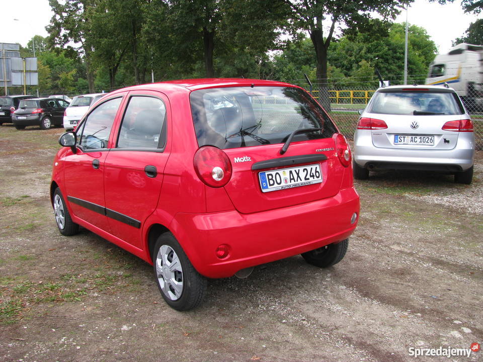Chevrolet Matiz czerwony Ostróda