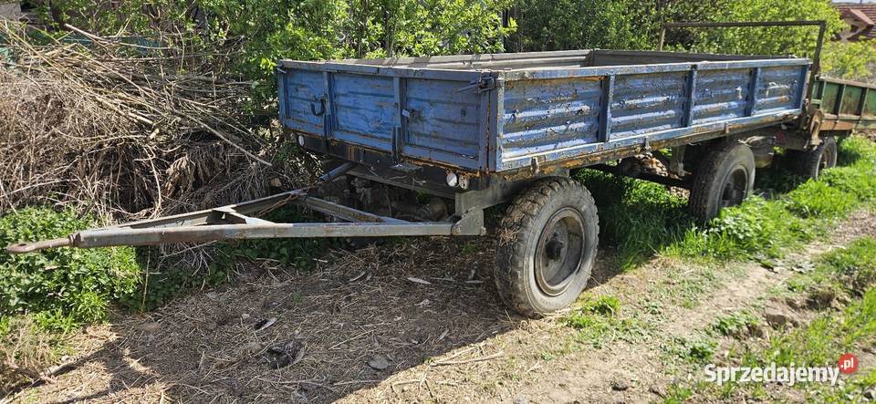 Przyczepa D46 z dokumentami zarejestrowana Miechów