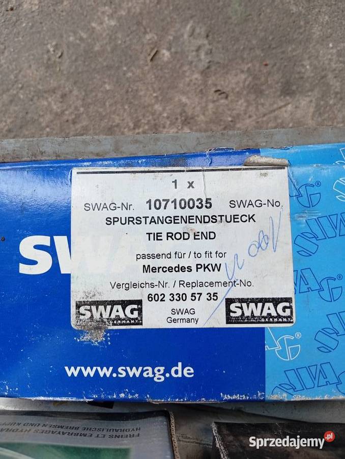 Sporo części samochodowych