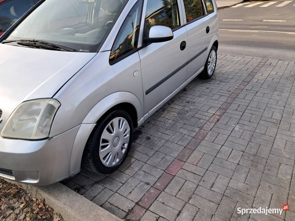 Meriva z gazem I opłatami nieuszkodzony Meriva Łęczna