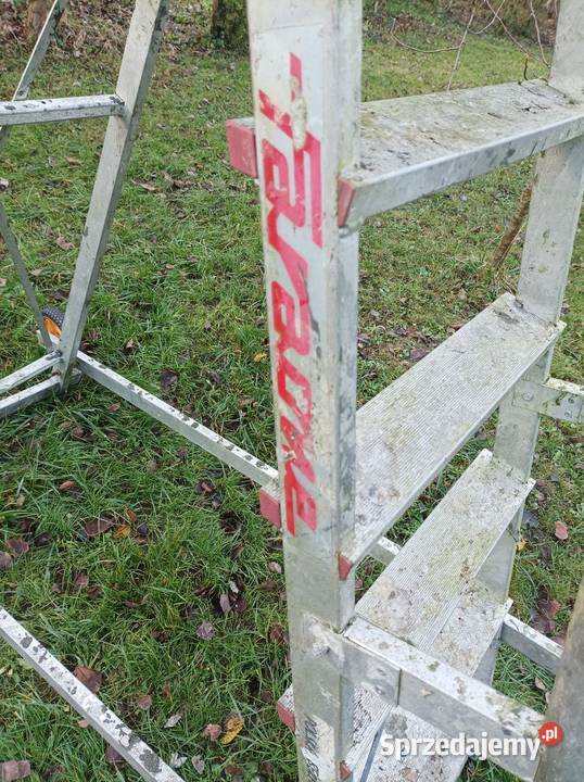 Rusztowanie podest drabina aluminiowa Faraone