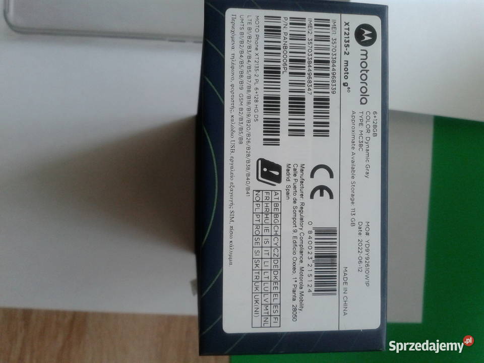 Motorola g60 6128Gb 6000mAh Radom