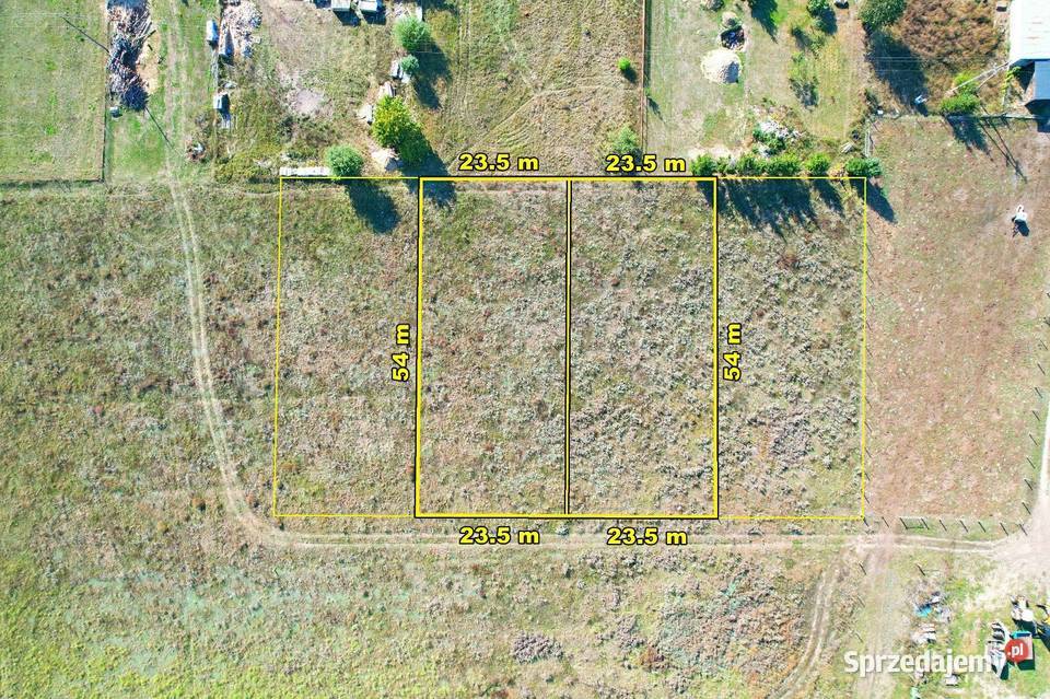 Działki budowlane koło Szczytna Płozy