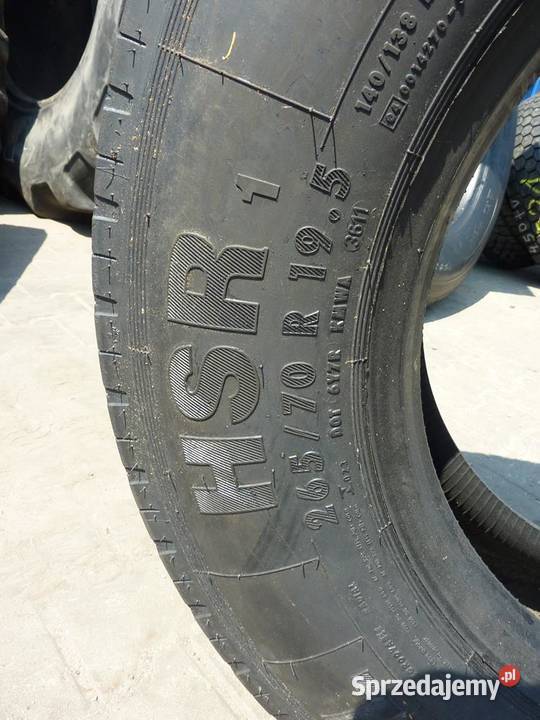 Opona używana ciężarowa 26570R195 CONTINENTAL