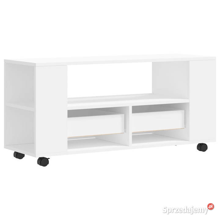 Szafka pod TV biała 102x345x43 materiał Warszawa