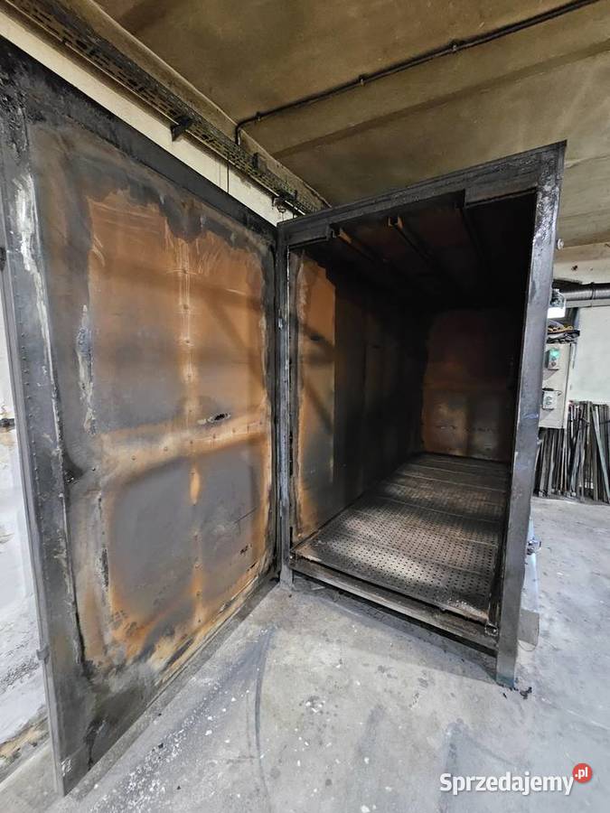 Piec elektryczny do lakierni proszkowej kabina Łosiów