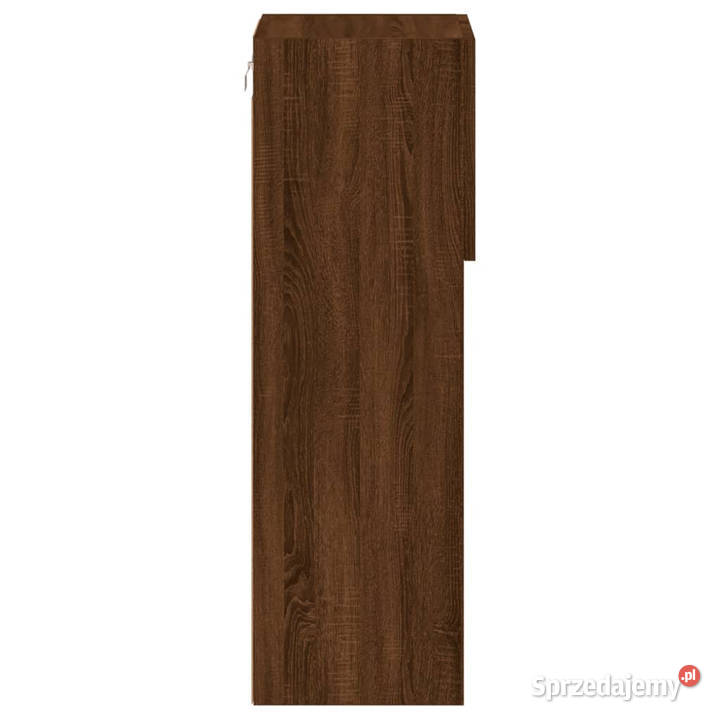 Szafka TV z LED brązowy dąb 305x30x90 WM837013 sprzedam