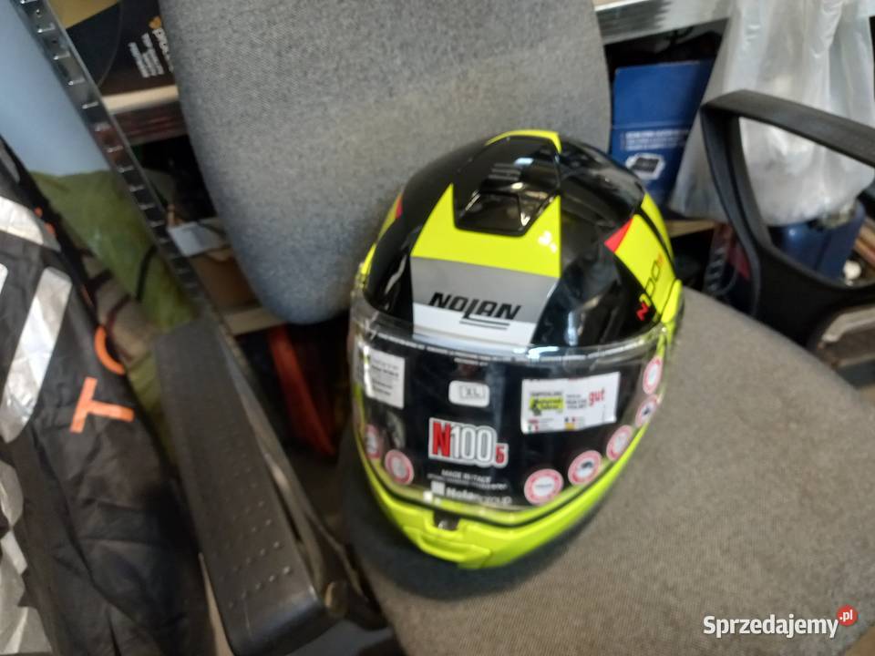 Sprzedam kask szczękowy nolan xl Węgorzewo