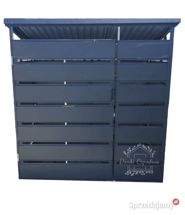 Wiata śmietnikowa spad tył 15x05m Antracyt Cieszyn sprzedam