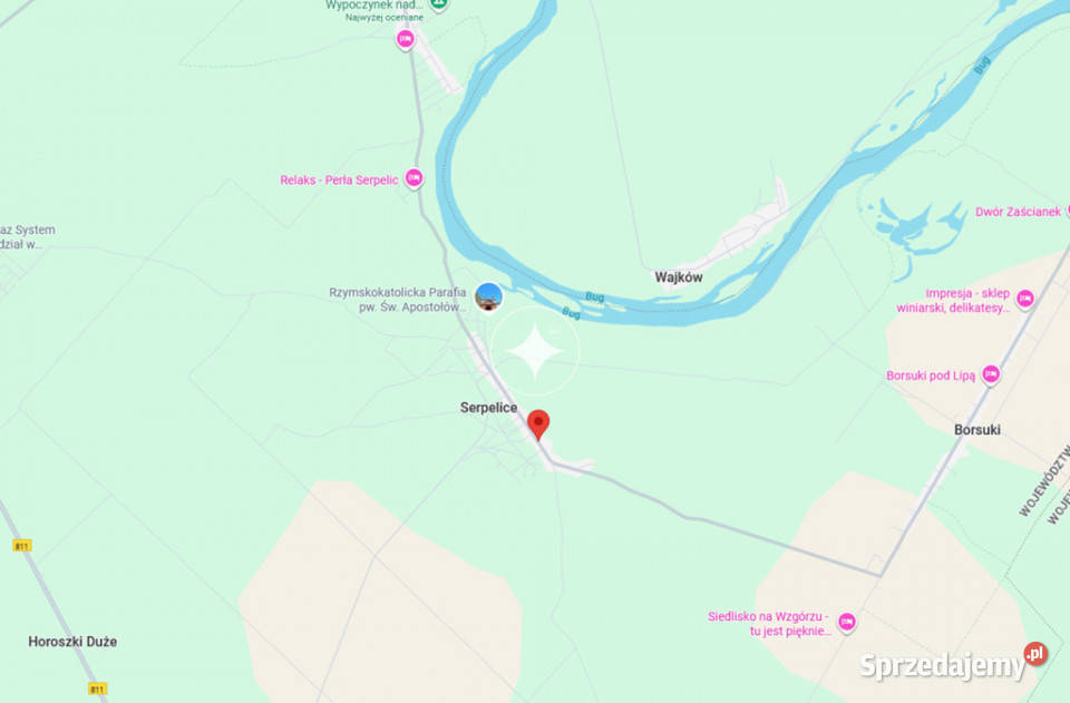 Działa budowlana Serpelice n Bugiem 14.5m sprzedam