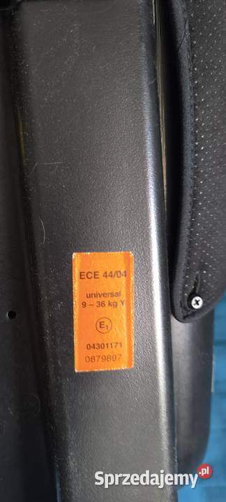 fotelik dziecięcy recaro young sport black
