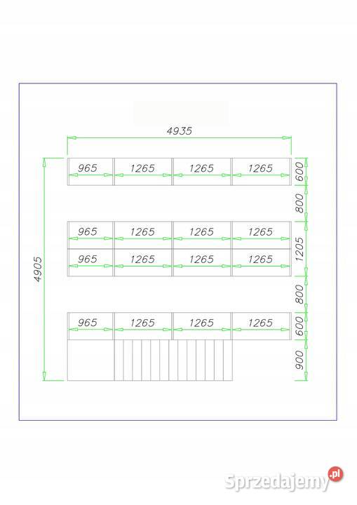 ANTRESOLA MAGAZYNOWA AM2 2421 m2 Regał piętrowy pomorskie Bydgoszcz