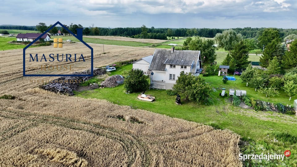 Działka z dostępem do Jezioraka Jerzwałd Sprzedaż warmińsko-mazurskie