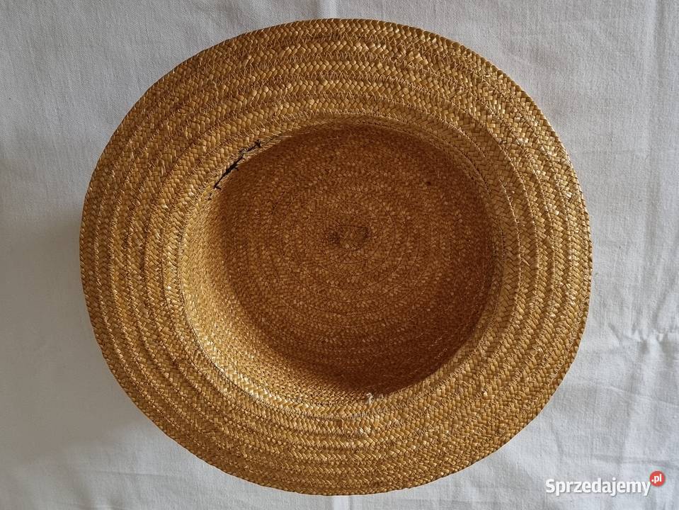 Letni kapelusz słomkowy Galanteria i dodatki sprzedam