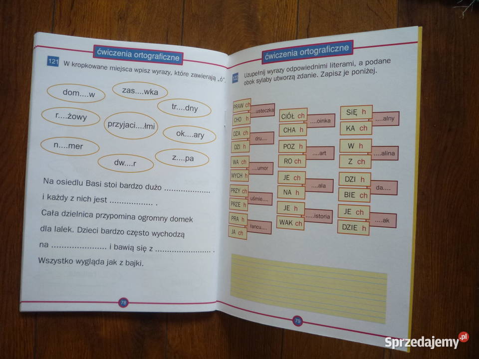 Ćwiczenia Ortograficzne klas 1 2 3 K Niemierko Szczecin sprzedam