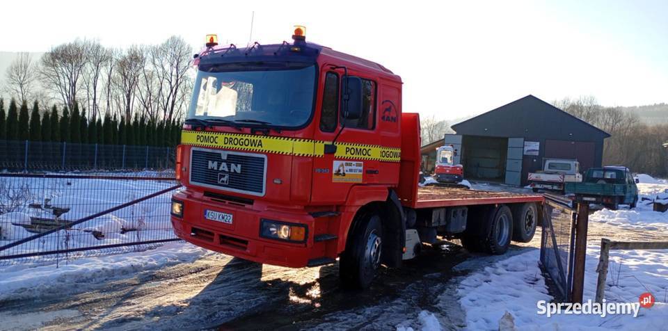 MAN F2000 małopolskie Maków Podhalański