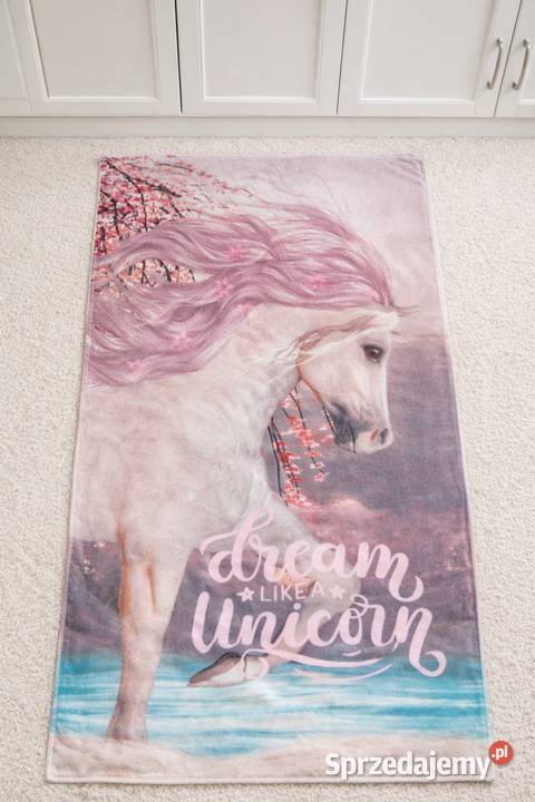 Ręcznik kąpielowy bawełna frotte dzieci Unicorn Brodnica