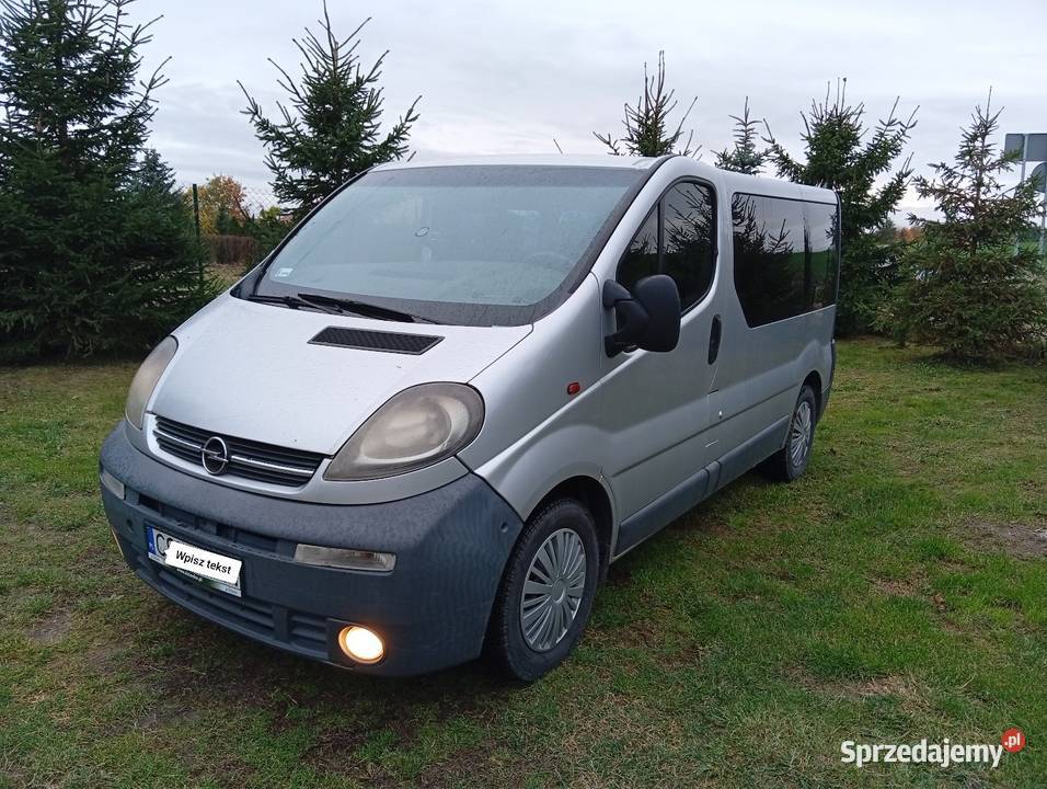 Opel Vivaro 19dci 8osób klimatyzacja radio Bydgoszcz