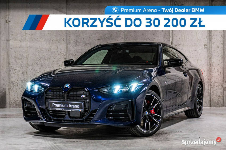 BMW 440 BMW M440i xDrive Coupe Dostępne ręki czujnik parkowania Łódź