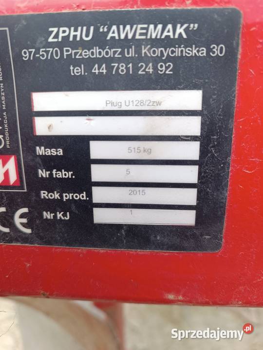 Pługi awemak 4 Frampol