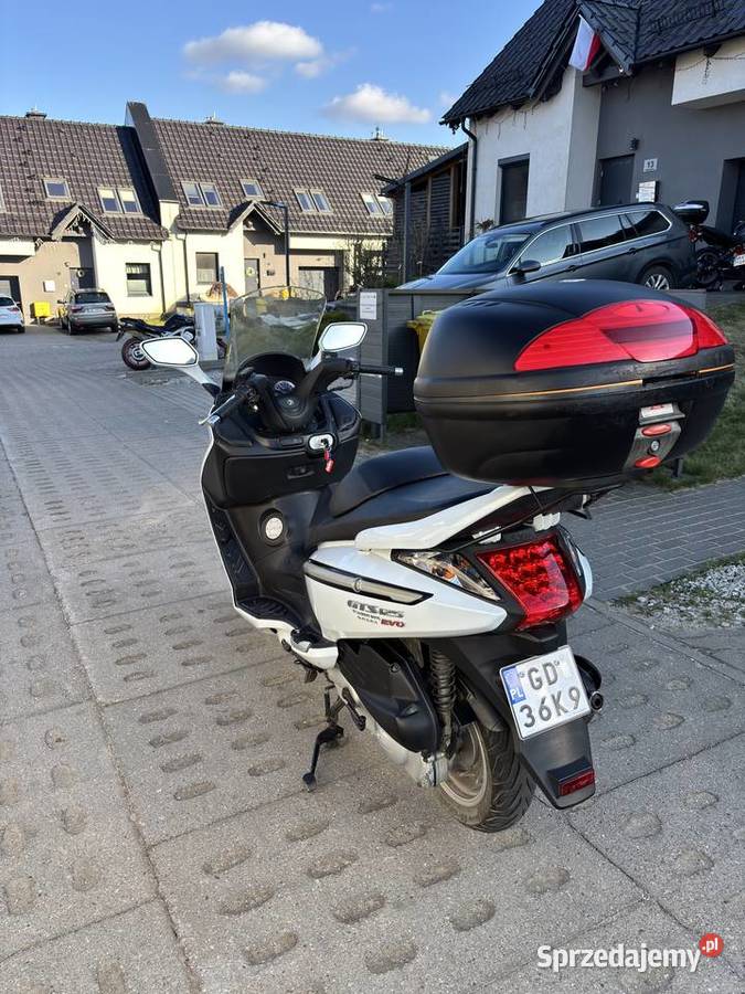 Skuter Sym GTS 125 Evo 35930km SYM pomorskie Pępowo