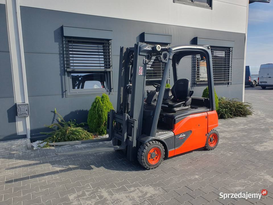 Wózek widłowy LINDE E16P02 evo 2020r Triplex Linde Proszowice sprzedam
